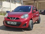 Nissan March 2016 Red for sale