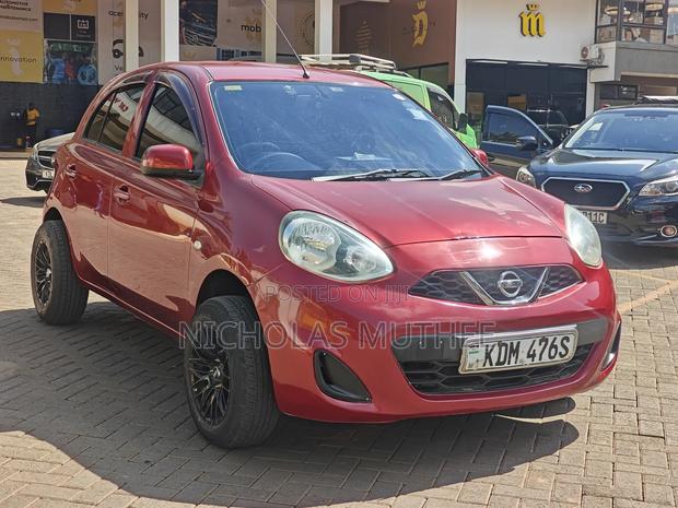 Nissan March 2016 Red