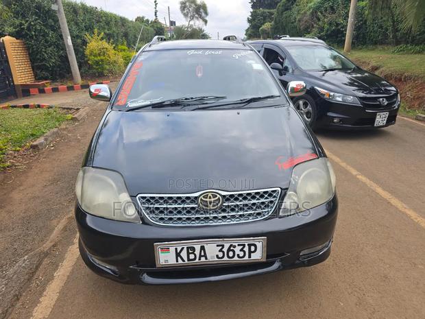 Toyota Corolla Fielder 2008 Black