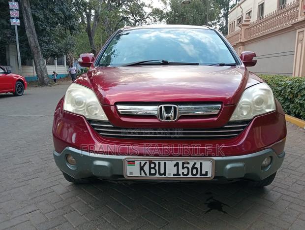 Honda CR-V EX 4WD Automatic 2007 Maroon