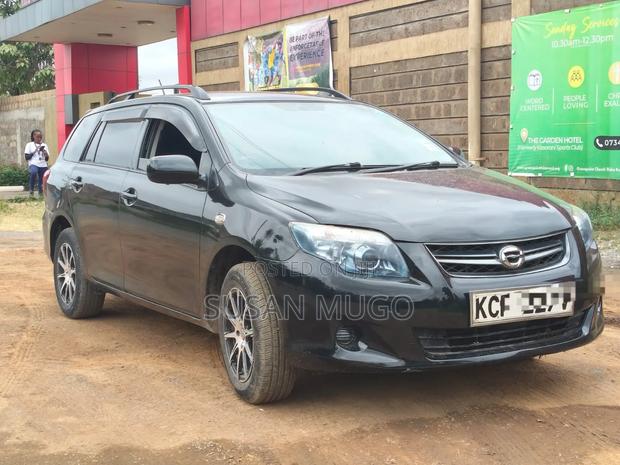 Toyota Corolla Fielder 2011 Black