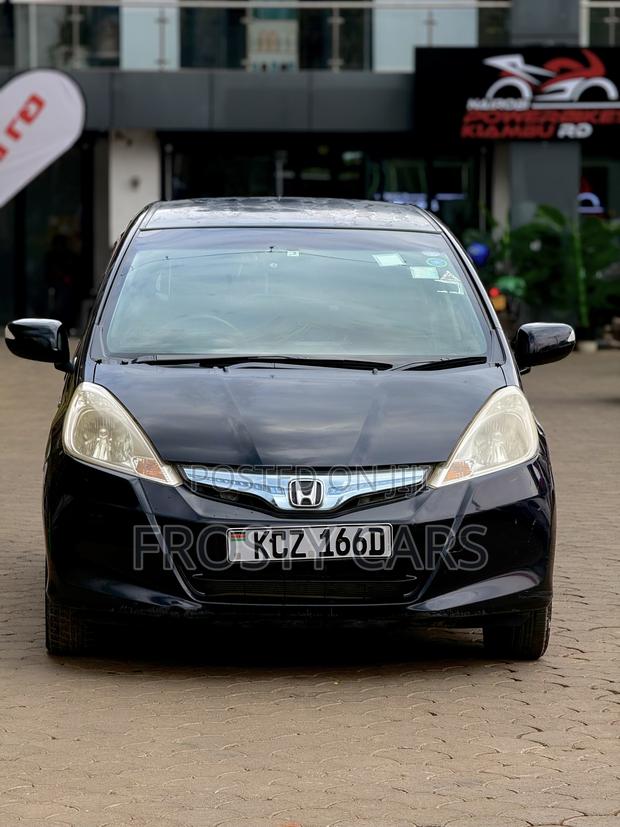 Honda Fit 5D 2013 Black