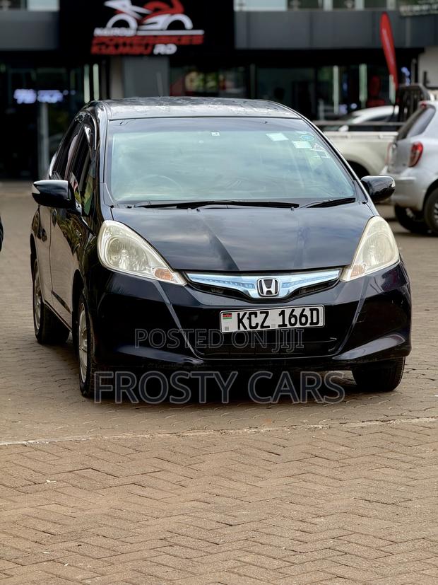 Honda Fit 5D 2013 Black