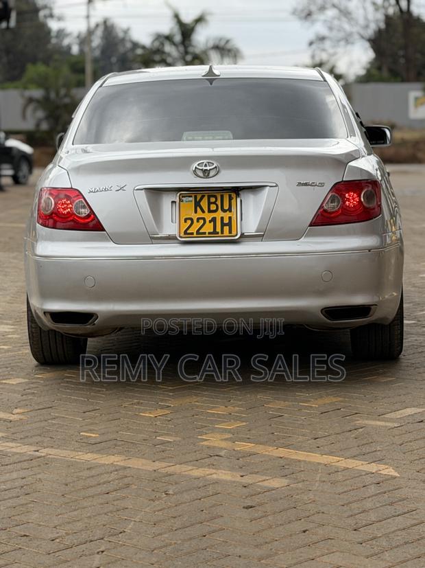 Toyota Mark X 2007 Silver