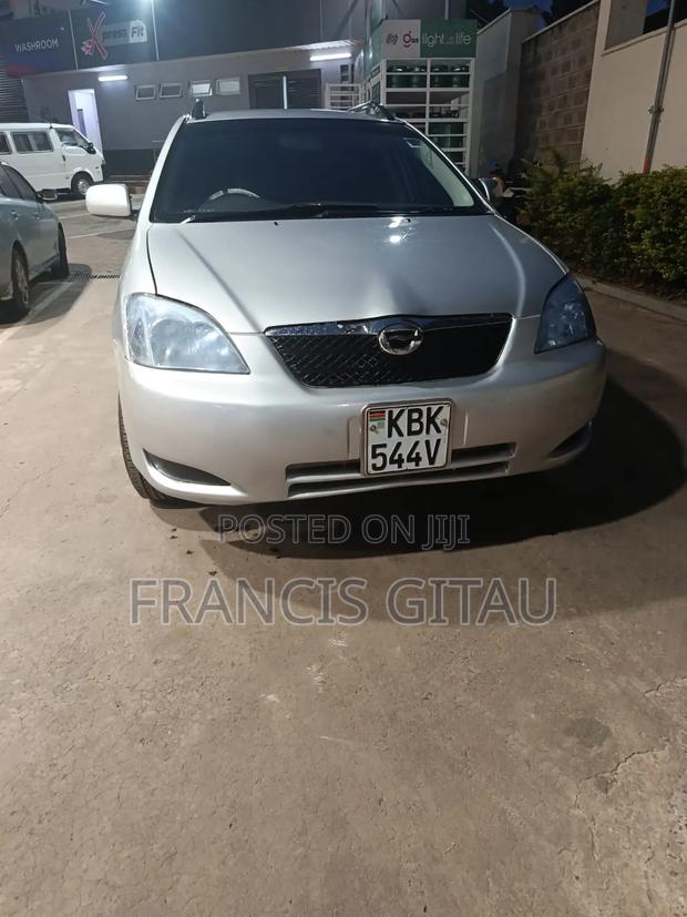 Toyota Allex 2003 Silver