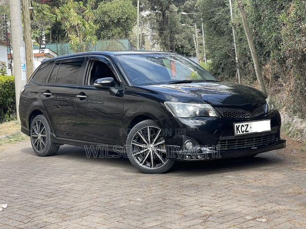 Toyota Corolla Fielder 2013 Black