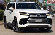 Lexus LX 600 2022 White for sale