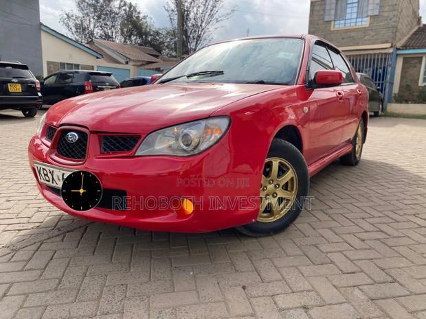 Subaru Impreza 2009 Red