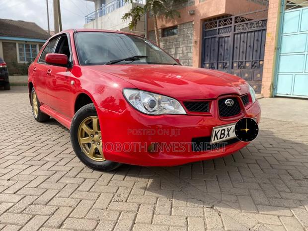 Subaru Impreza 2009 Red