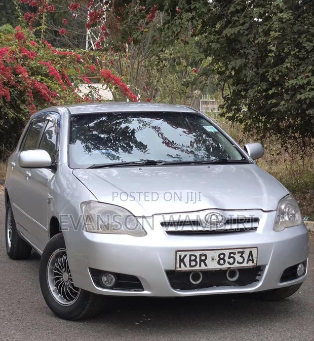 Toyota Allex 2005 Silver