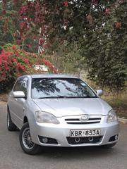Toyota Allex 2005 Silver for sale