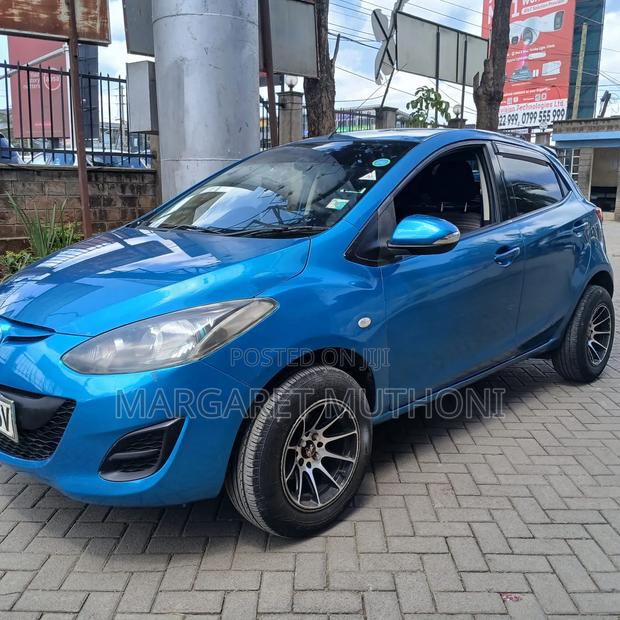 Mazda Demio 2012 Blue