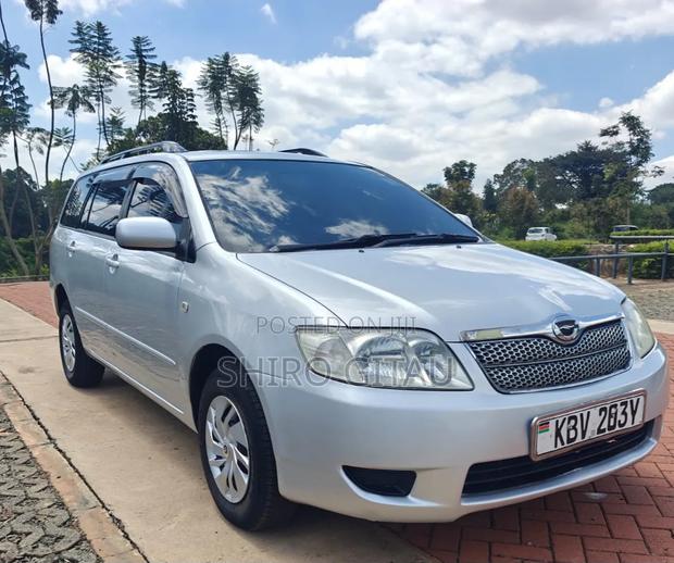 Toyota Corolla Fielder 1.5 Petrol FWD 2006 Silver