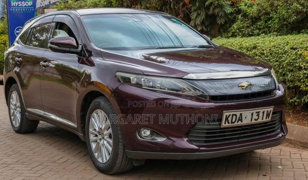 Toyota Harrier 2014 Maroon