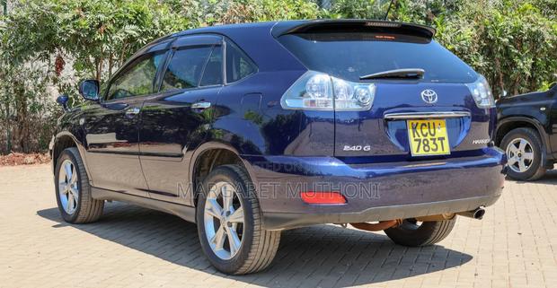 Toyota Harrier 2012 Blue