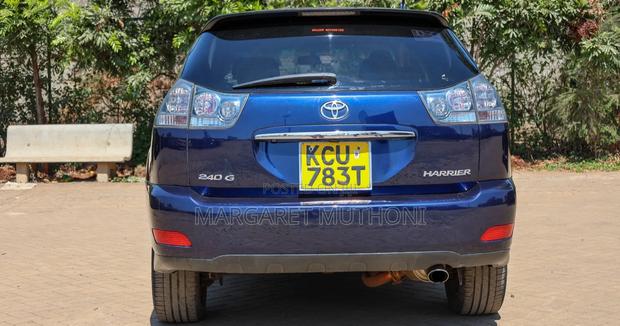 Toyota Harrier 2012 Blue