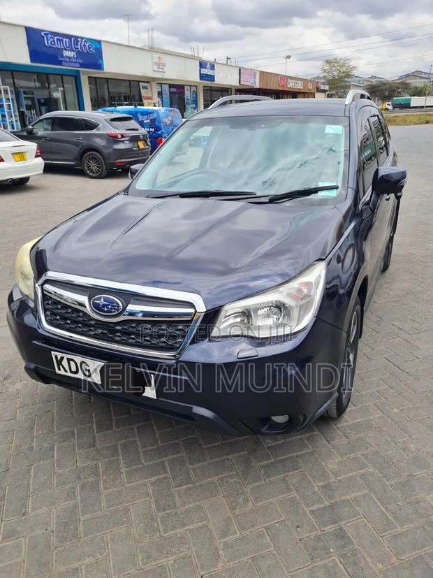 Subaru Forester 2014 Blue