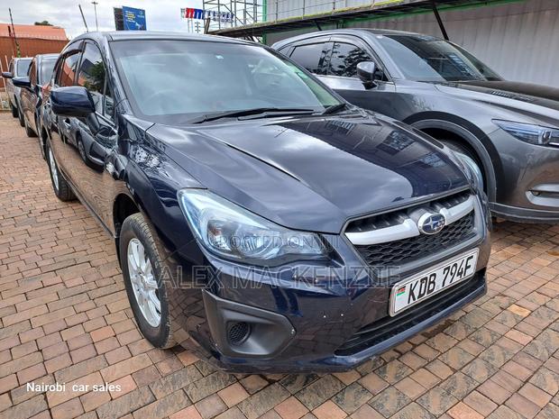 Subaru Impreza 2013 Blue