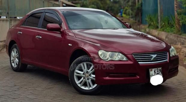 Toyota Mark X 2007 Maroon
