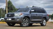Toyota Land Cruiser 4.5 V8 VXR 2010 Gray for sale