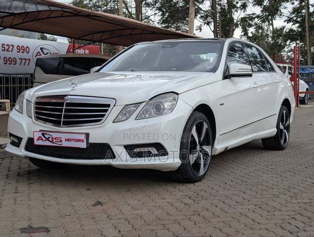 Mercedes-Benz E250 2012 White