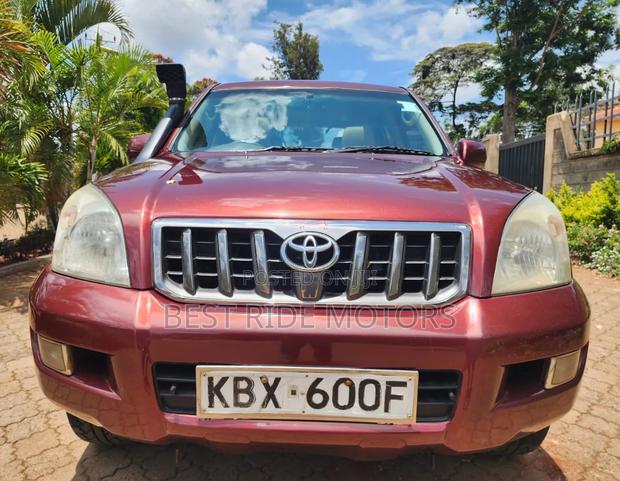 Toyota Land Cruiser Prado 3.0 D-4D 5dr 2007 Burgundy
