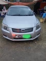 Toyota Axio 2012 Silver for sale