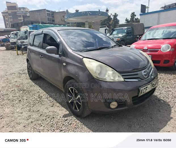 Nissan Note 2007 Maroon