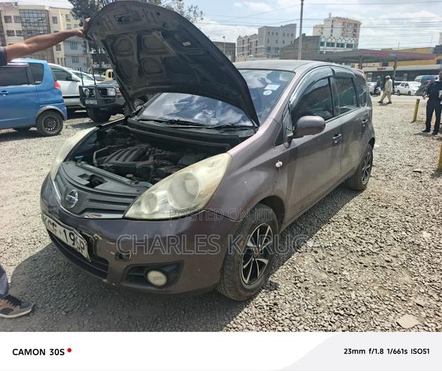 Nissan Note 2007 Maroon
