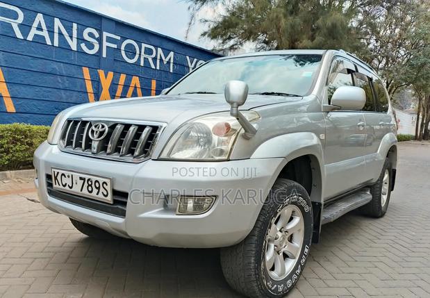 Toyota Land Cruiser Prado 2007 Silver