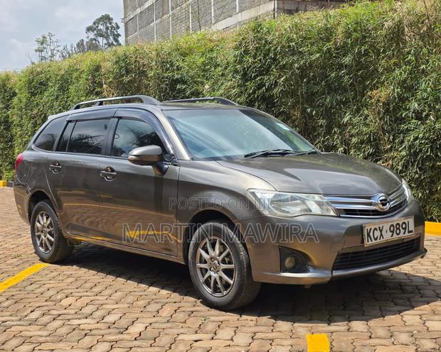 Toyota Corolla Fielder 2014 Gray