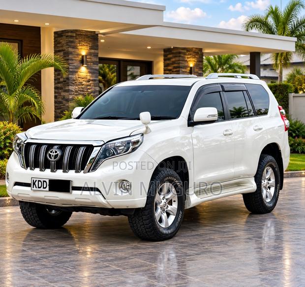 Toyota Land Cruiser Prado 2014 White