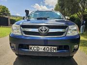 Toyota Hilux 3.0 D-4D Double Cab 2008 Blue for sale