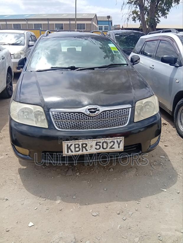 Toyota Corolla Fielder 2004 Black