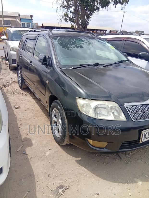 Toyota Corolla Fielder 2004 Black