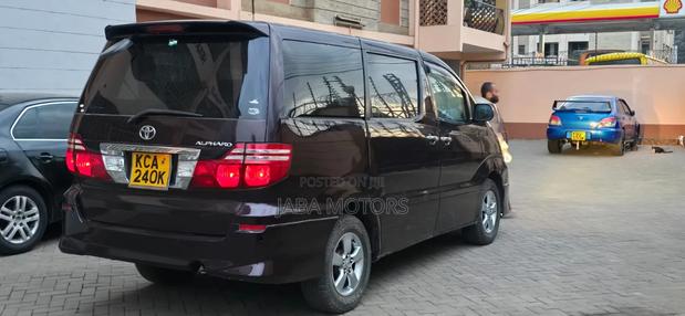 Toyota Alphard 2007 Purple