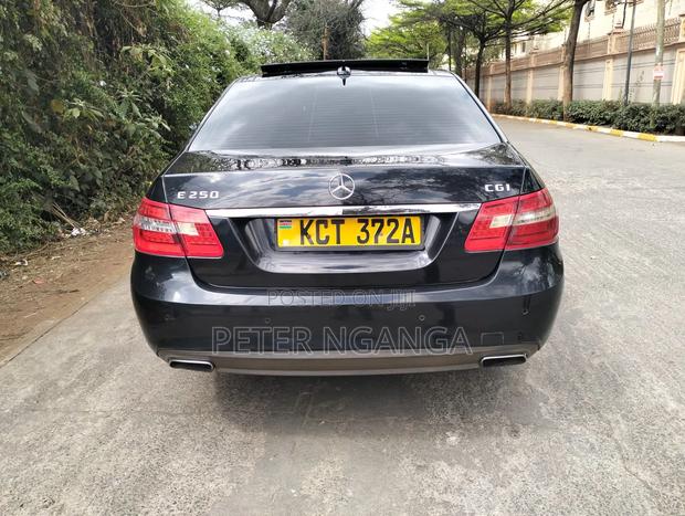 Mercedes-Benz E250 2011 Black