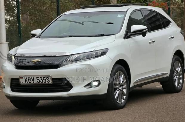 Toyota Harrier 2014 White