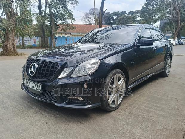 Mercedes-Benz E250 2011 Black