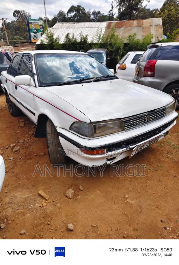Toyota Corolla Sedan 1994 White