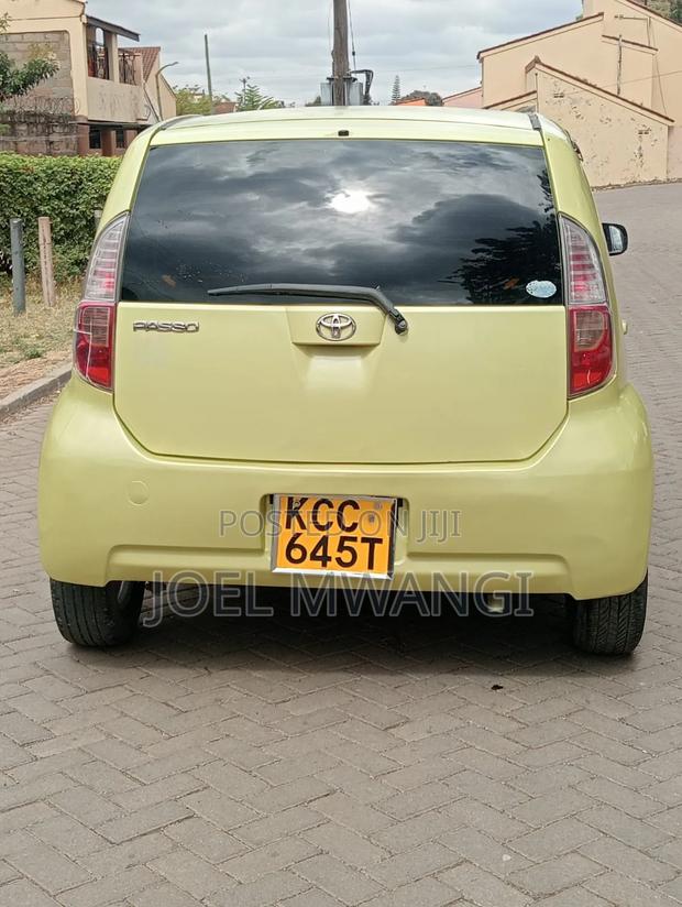 Toyota Passo 2008 Yellow