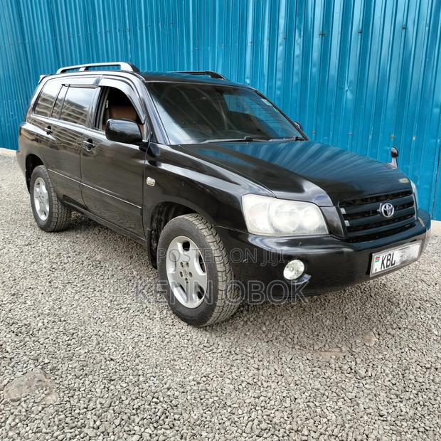 Toyota Kluger 2003 Black