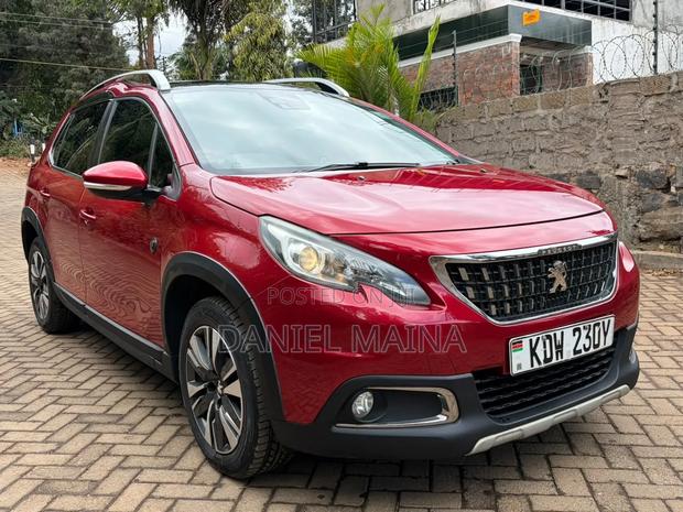 Peugeot 2008 2018 Red