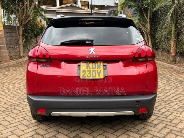 Peugeot 2008 2018 Red