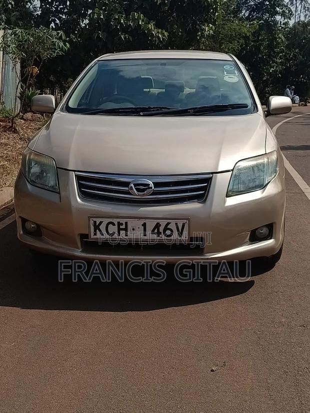 Toyota Axio 2009 Gold