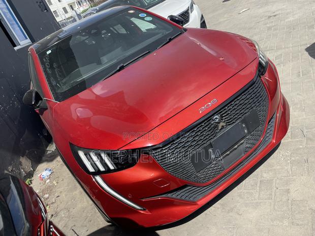 Peugeot 208 2021 Red