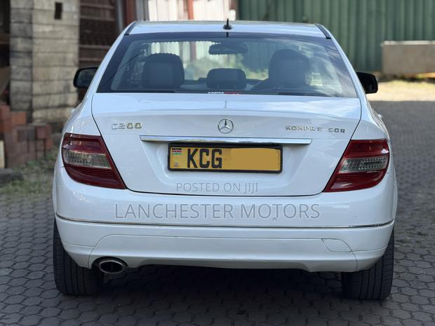 Mercedes-Benz C200 2008 White