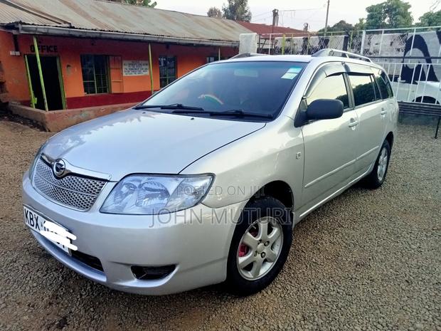 Toyota Corolla Fielder 2006 Silver