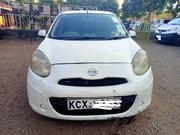 Nissan March 2012 White for sale