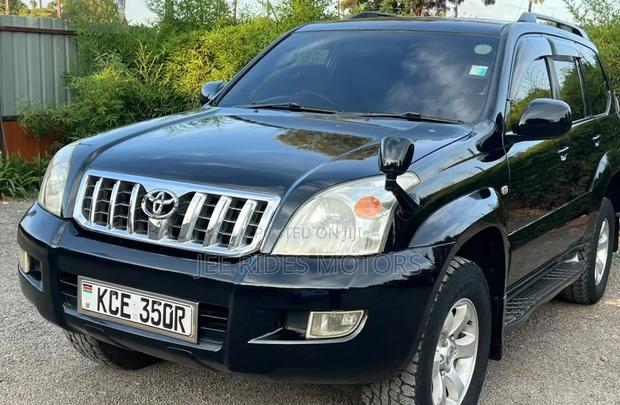 Toyota Land Cruiser Prado 2008 Burgundy